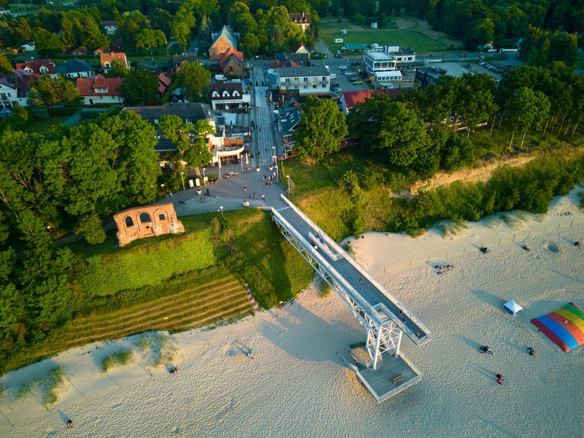 Aparthouse Cliff By Orka 150 M Beach And Sea Trzesacz Exterior photo